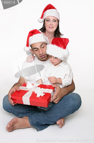 Image of Family at Christmas