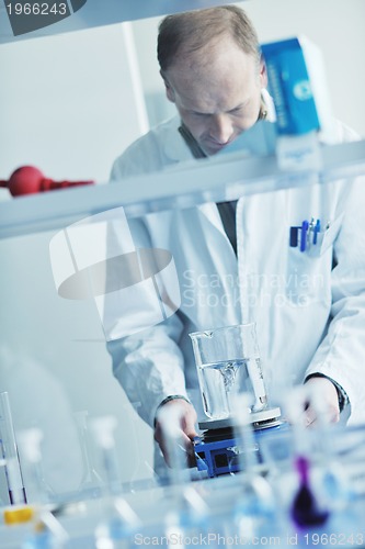 Image of research and  science people  in laboratory