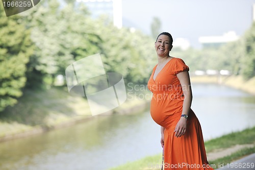 Image of happy pregnancy