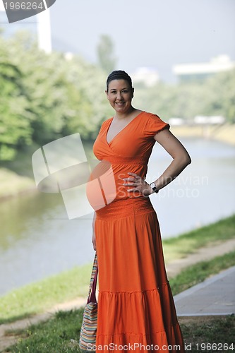 Image of happy pregnancy