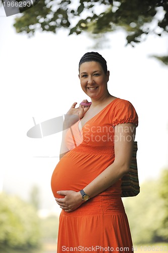 Image of happy pregnancy