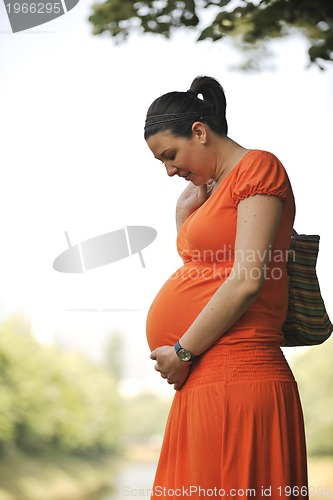 Image of happy pregnancy