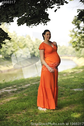 Image of happy pregnancy