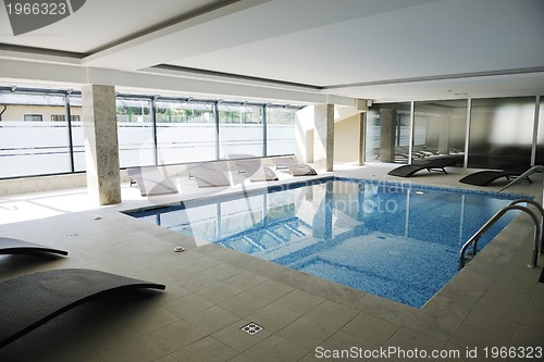 Image of indoor swimming  pool