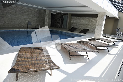 Image of indoor swimming  pool