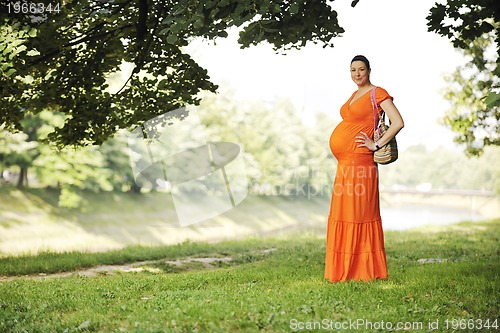 Image of happy pregnancy