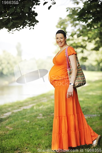 Image of happy pregnancy