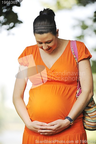 Image of happy pregnancy