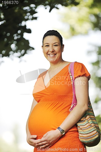 Image of happy pregnancy