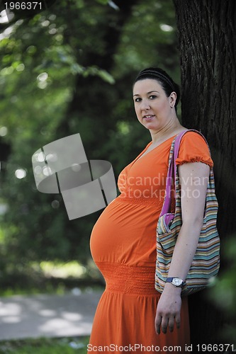 Image of happy pregnancy