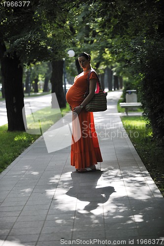 Image of happy pregnancy