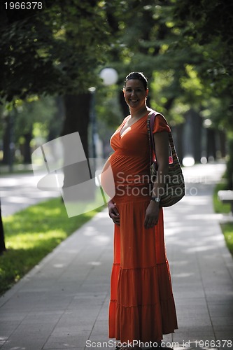 Image of happy pregnancy