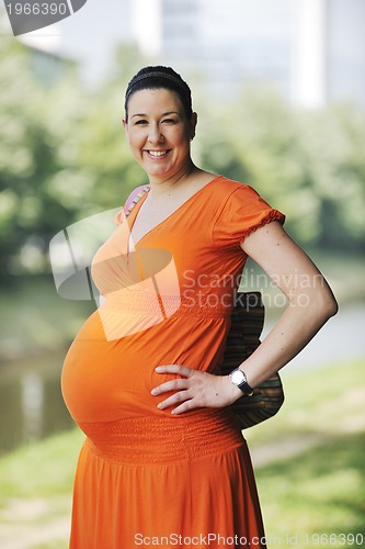 Image of happy pregnancy