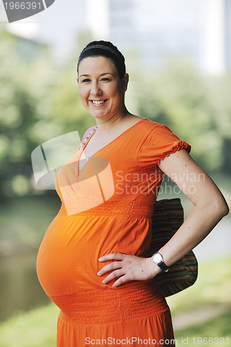 Image of happy pregnancy