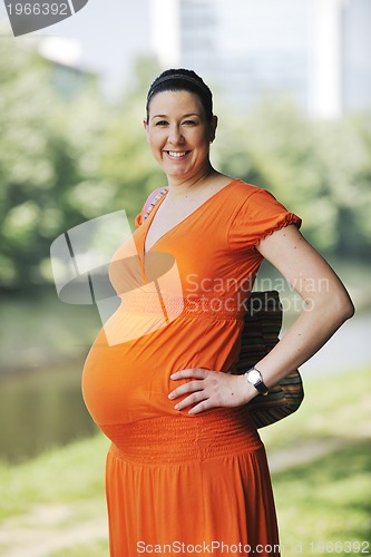 Image of happy pregnancy