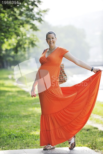 Image of happy pregnancy