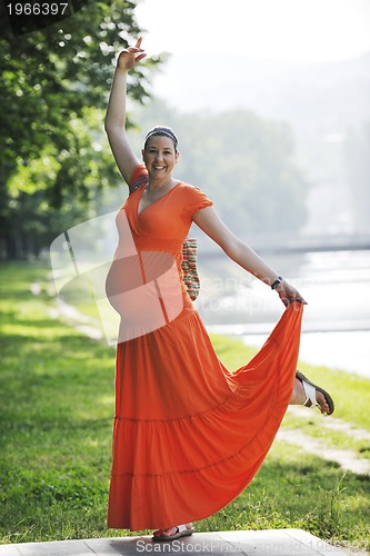 Image of happy pregnancy