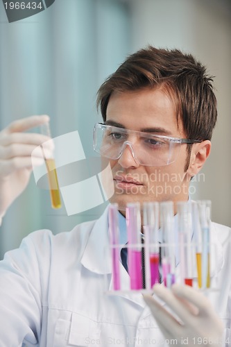 Image of research and  science people  in laboratory