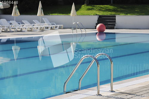 Image of hotel outdoor swimming pool