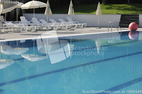 Image of hotel outdoor swimming pool