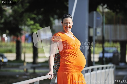 Image of happy pregnancy