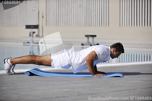 Image of man fitness workout