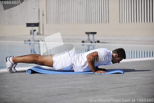 Image of man fitness workout