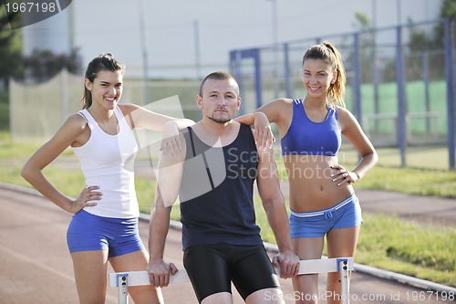 Image of atheltics team