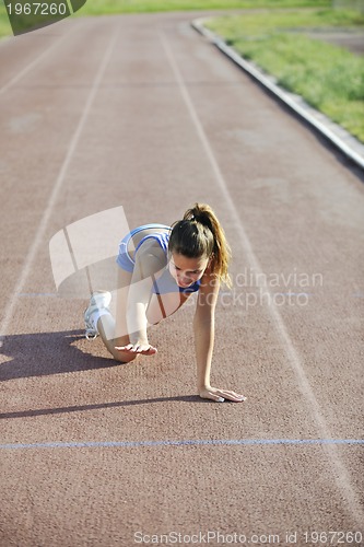 Image of finaly at finish line