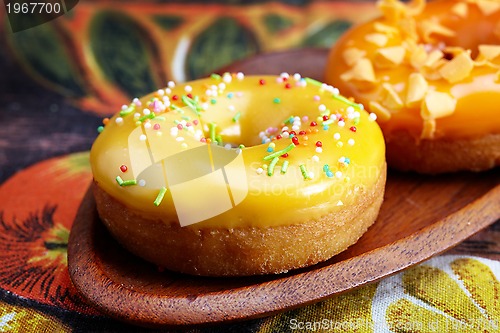 Image of baked donuts