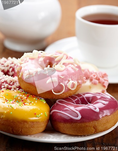Image of baked donuts