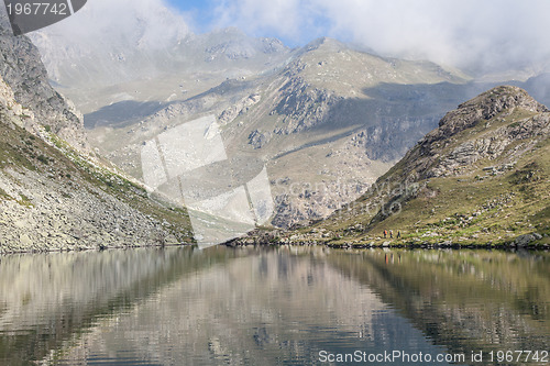 Image of Alpine lake