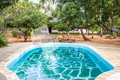 Image of Swimming pool in African Garden