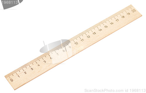 Image of wooden ruler