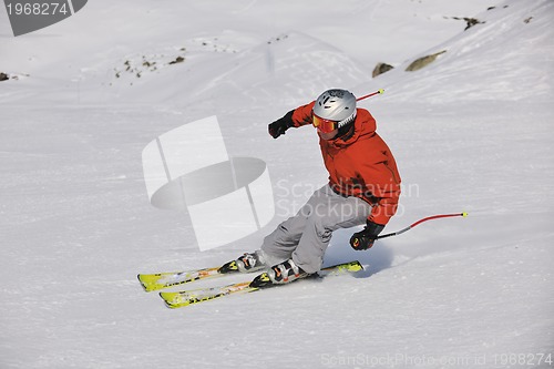 Image of  skiing at winter season