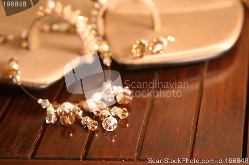 Image of Necklace and sandals