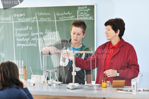 Image of science and chemistry classees at school