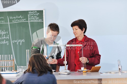 Image of science and chemistry classees at school