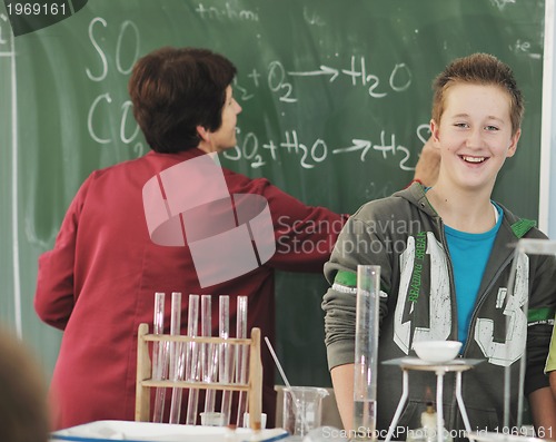 Image of science and chemistry classees at school