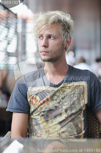 Image of Portrait of an handsome man