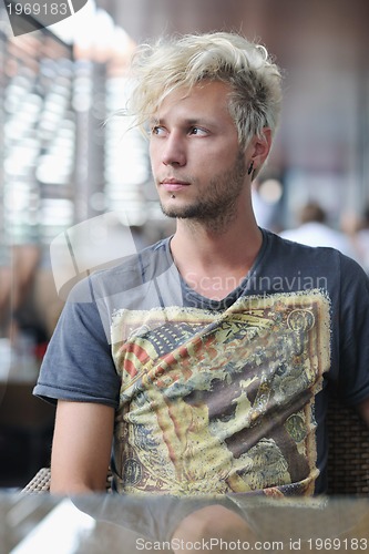 Image of Portrait of an handsome man