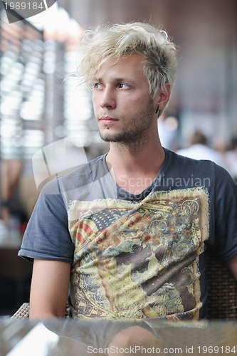 Image of Portrait of an handsome man