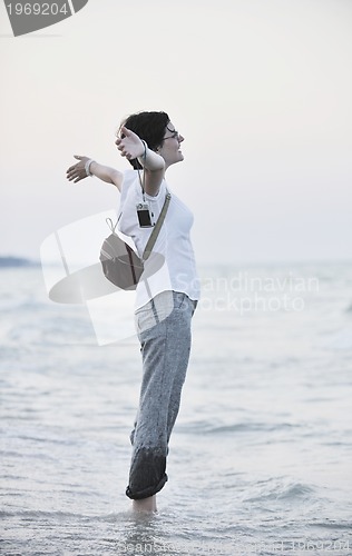 Image of woman travel fashion