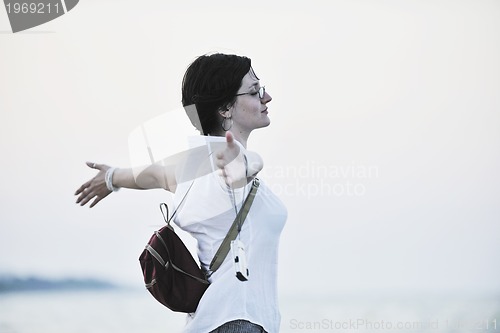 Image of woman travel fashion