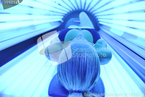 Image of solarium treatment