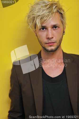 Image of Portrait of an handsome man