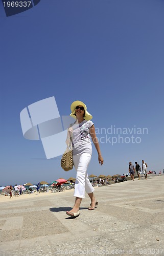 Image of woman travel fashion