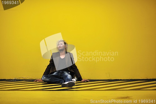 Image of Portrait of an handsome man