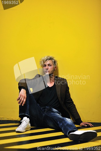 Image of Portrait of an handsome man