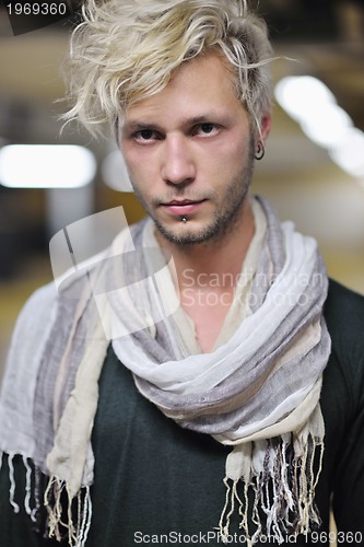 Image of Portrait of an handsome man